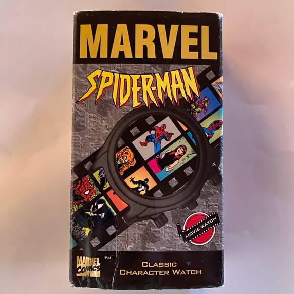 New 1996 Marvel Spiderman Classic Character  Collectible Watch New in Box - Picture 3 of 11
